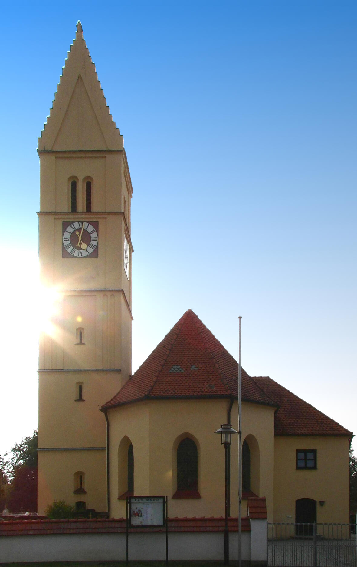 St. Martin's church in Aresing, Bavaria