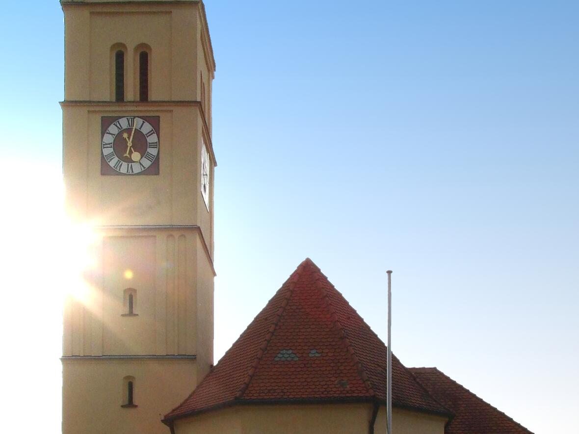 St. Martin's church in Aresing, Bavaria