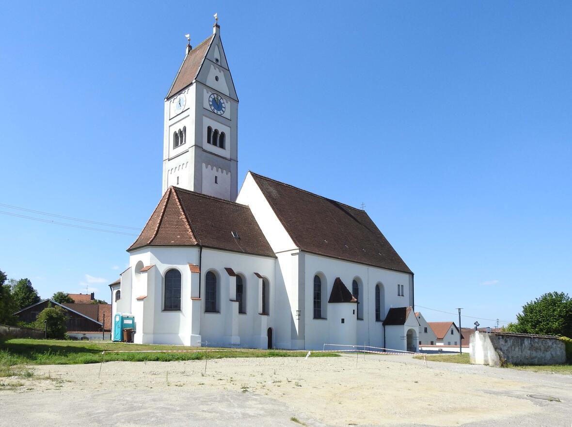 Pfarrkirche St. Georg in Wehringen (2022)
