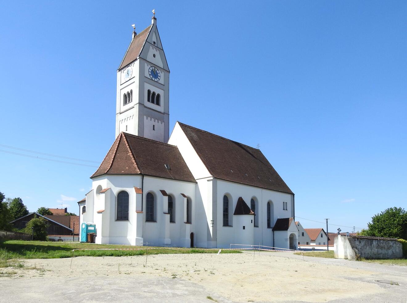 Pfarrkirche St. Georg in Wehringen (2022)