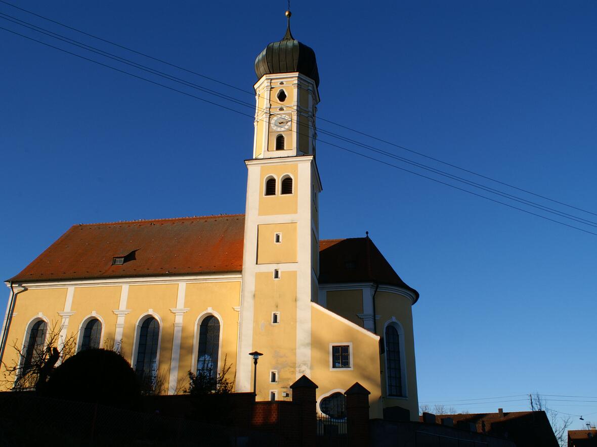 Kirche in Schwabmühlhausen Ortsteil von, Langerringen