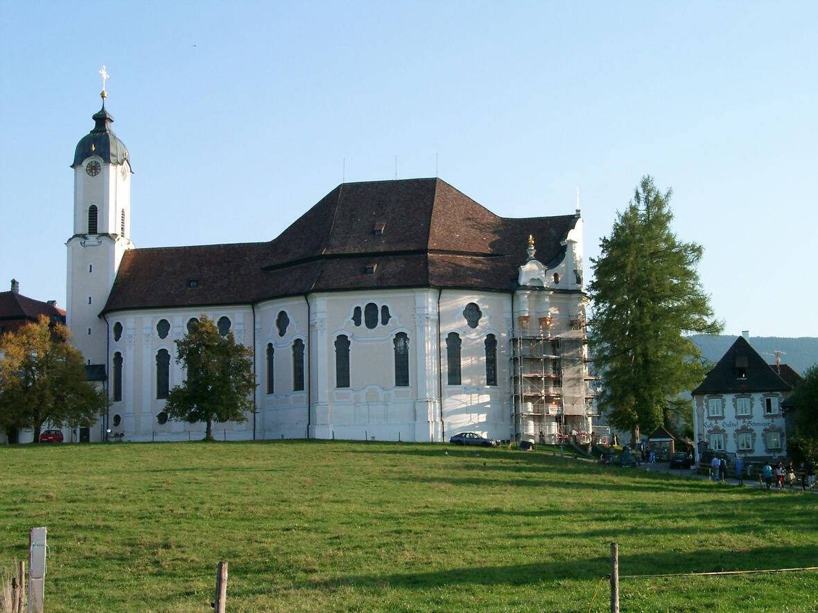 Die Wieskirche bei Steingaden