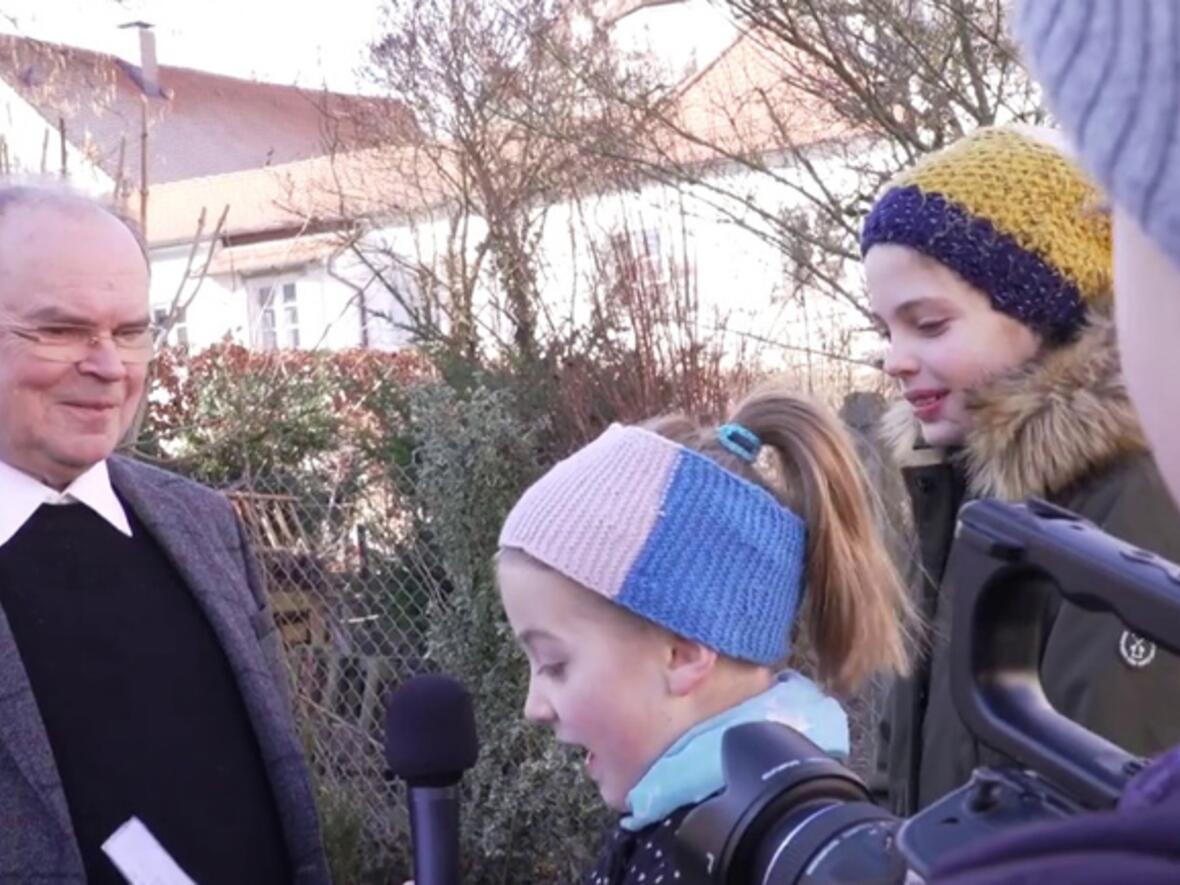 Interview: Kinderreporter treffen den neuen Bischof
