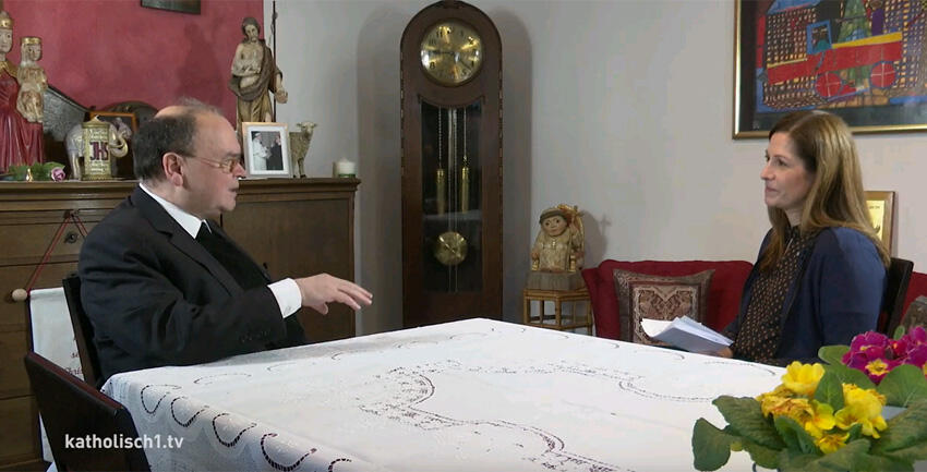 Interview Prälat Bertram Meier mit katholisch1.tv