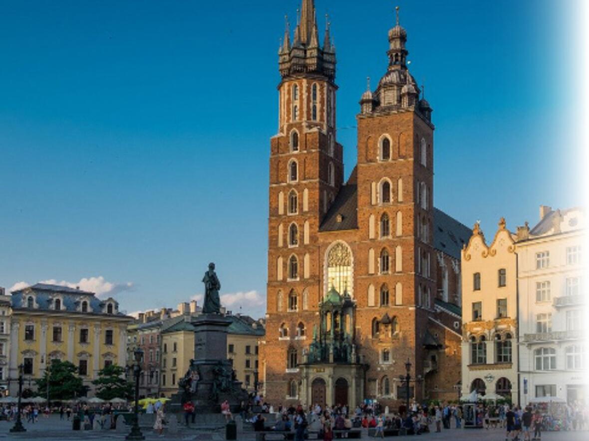 In Krakau erwartet die Pilger aus Augsburg ein vielfältiges Programm. (Foto: Ulrich Schwab / Katholische SonntagsZeitung)