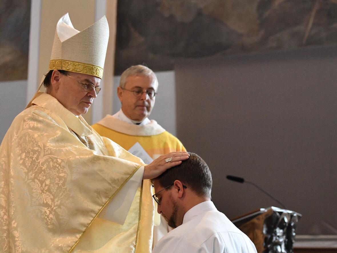 Diakonenweihe von fr. Marcus Grabisch SAC (Foto: Julian Schmidt / pba)