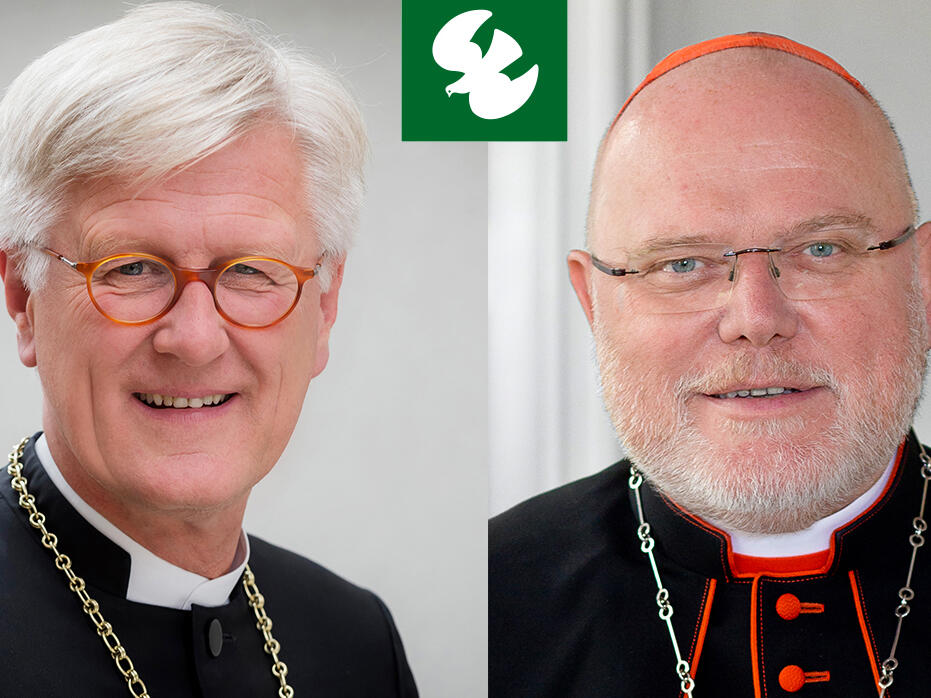 Bekamen gestern aus den Händen von Oberbürgermeisterin Eva Weber den Preis verliehen: Landesbischof Heinrich Bedford-Strohm und Reinhard Kardinal Marx. Die Laudatio hielt Alt-Bundespräsident Gauck. (Fotos: ELKB / Erzbischöfliches Ordinariat)