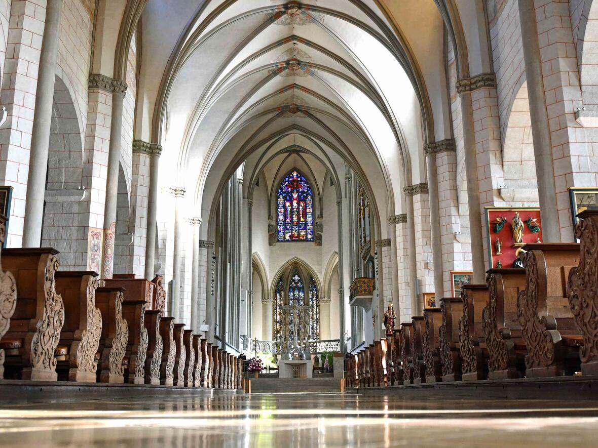 Die Gemeinschaftsfeier zum Abschluss der Woche der Brüderlichkeit findet heuer im Augsburger Dom statt. (Foto: Nicolas Schnall / pba)