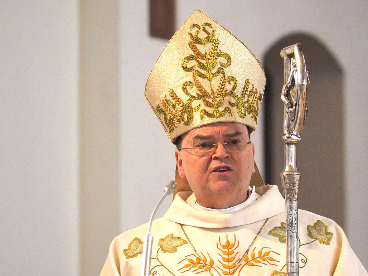Bischof Bertram in der Tutzinger Pfarrkirche St. Joseph (Foto: Christian Binder)