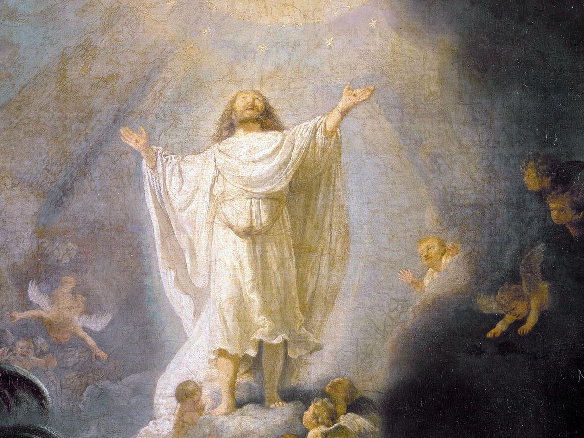 <p>"Die Himmelfahrt" von Rembrandt (1636)</p>
