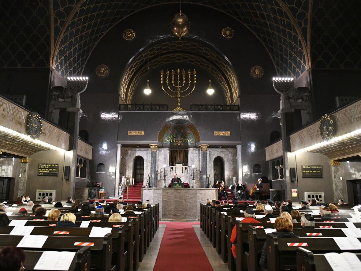 Die Augsburger Synagoge ist ein herausragendes Beispiel deutschen Synagogenbaus.