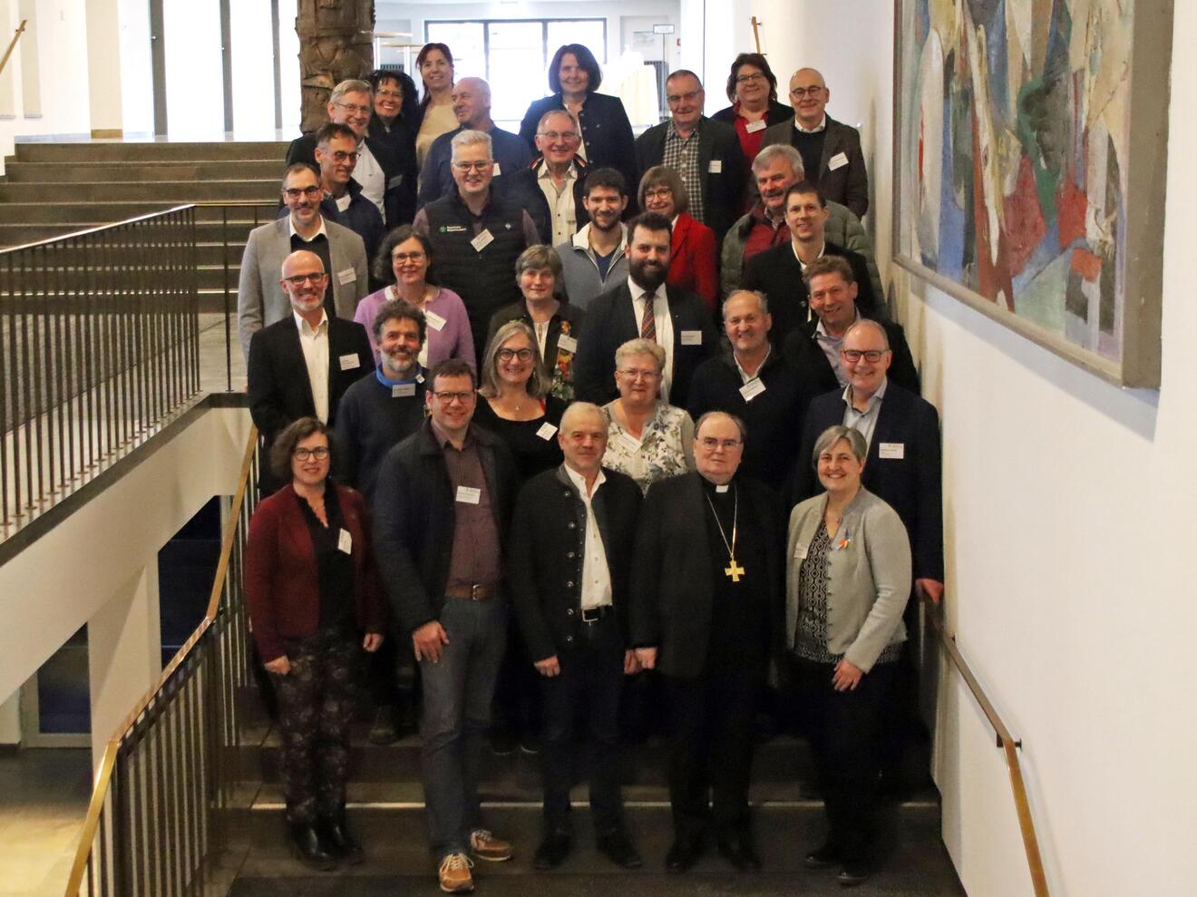 Im konstruktiven Austausch: Bauernverband trifft Bistum und kirchliche Verbände. (Foto BBV)