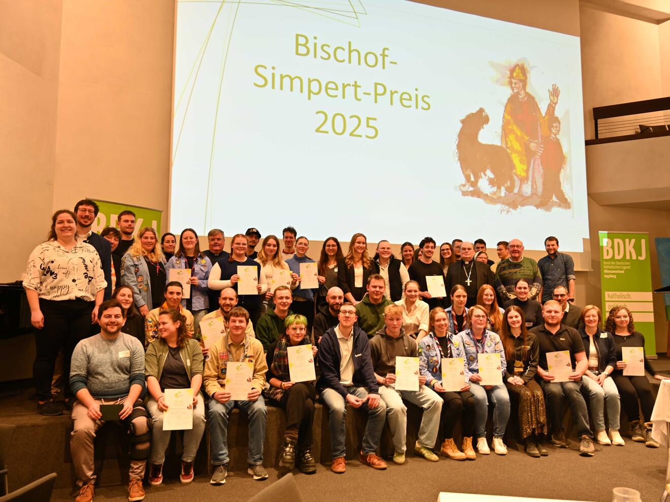 Ingesamt 19 verschieden Gruppen aus der ganzen Diözese haben sich mit ihren Projekten für den Bischof-Simpert-Preis beworben.