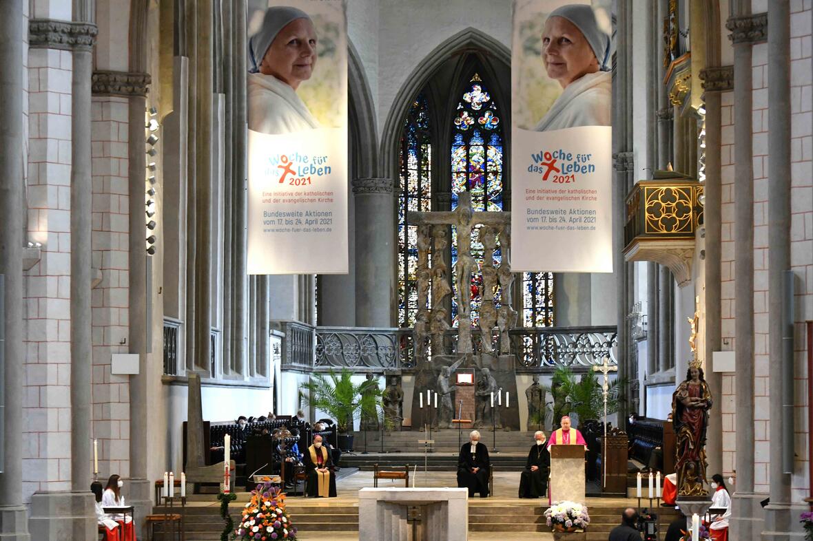 15_Eröffnungsgottesdienst der Woche für das Leben 2021 (Foto Nicolas Schnall pba)