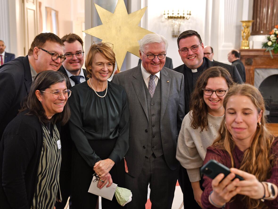 17_Sternsinger aus Kempten von Bundespräsident empfangen (Foto Nicolas Schnall pba)
