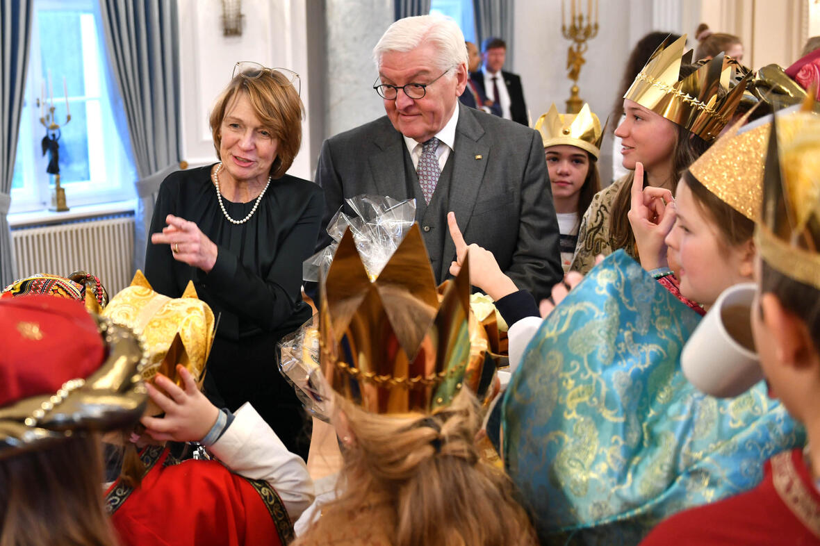 22_Sternsinger aus Kempten von Bundespräsident empfangen (Foto Nicolas Schnall pba)