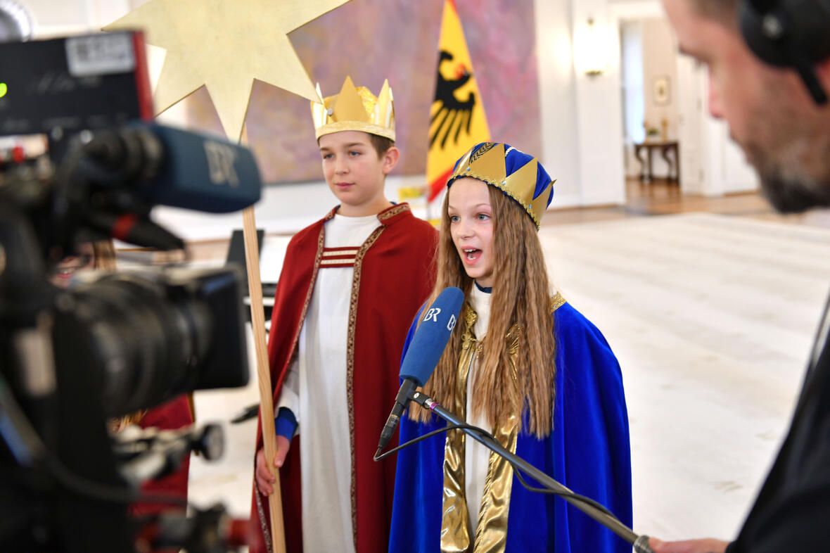 26_Sternsinger aus Kempten von Bundespräsident empfangen (Foto Nicolas Schnall pba)