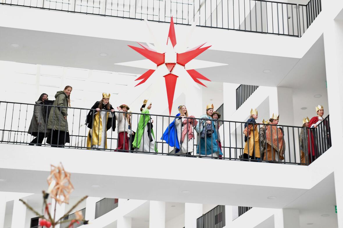 27_Sternsinger aus Kempten von Bundespräsident empfangen (Foto Nicolas Schnall pba)