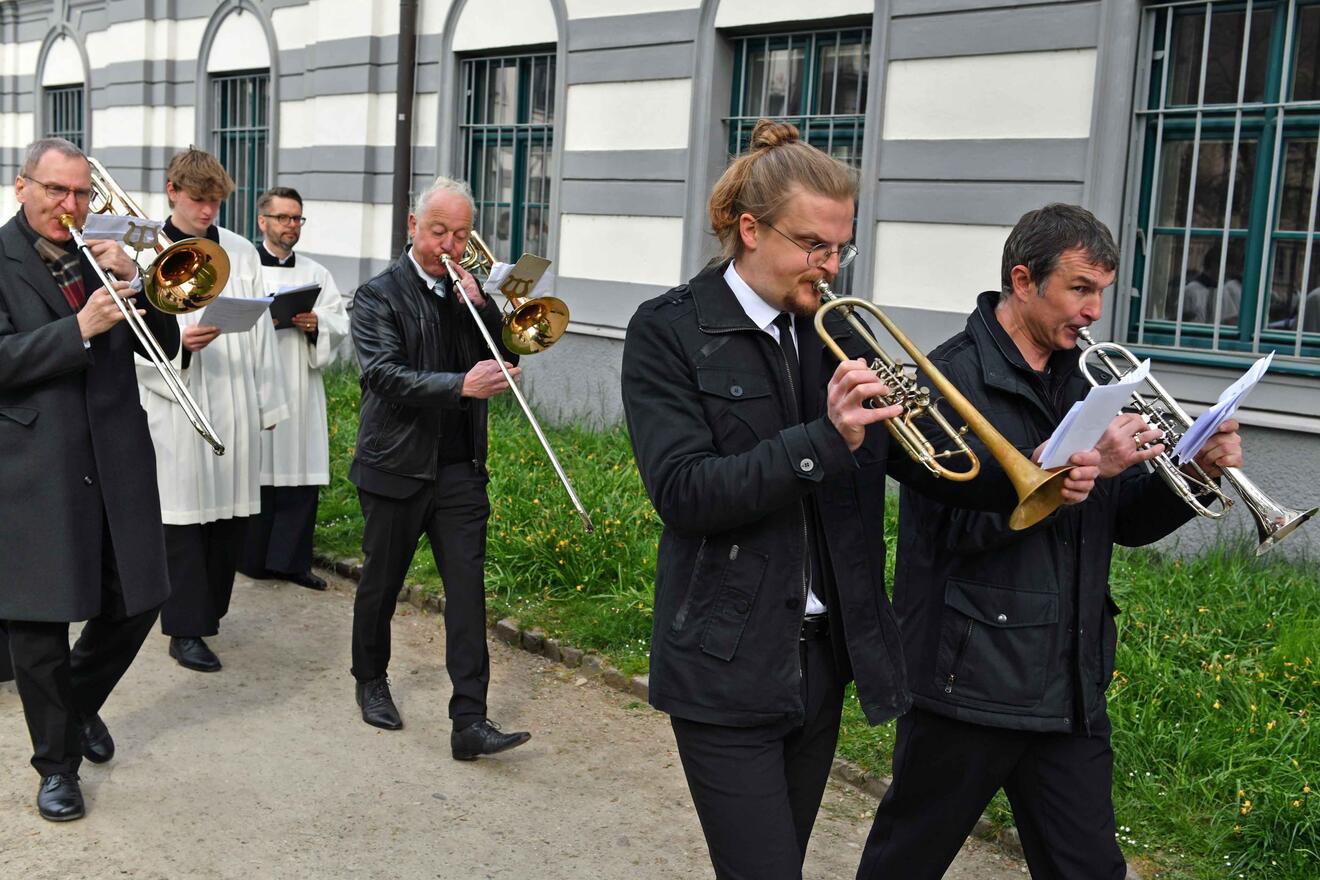 Palmsonntag im Augsburger Dom (Foto Nicolas Schnall pba) 5