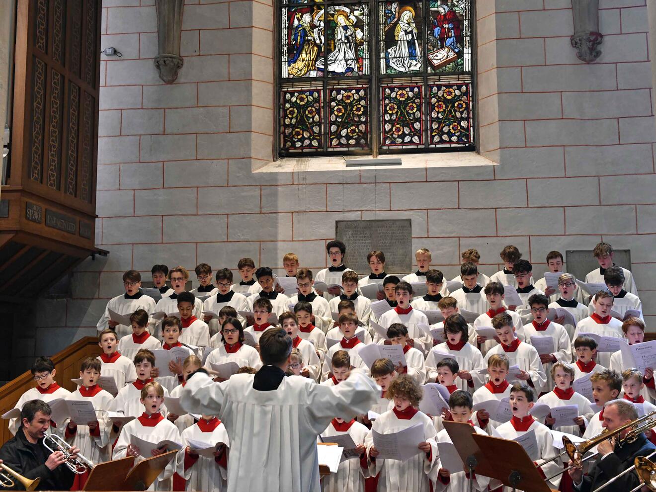 Palmsonntag im Augsburger Dom (Foto Nicolas Schnall pba) 8