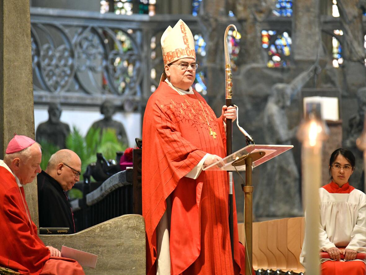Palmsonntag im Augsburger Dom (Foto Nicolas Schnall pba) 11