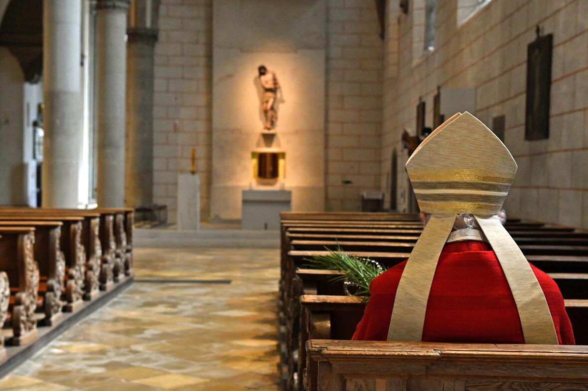 Palmsonntag im Augsburger Dom (Foto Nicolas Schnall pba) 12