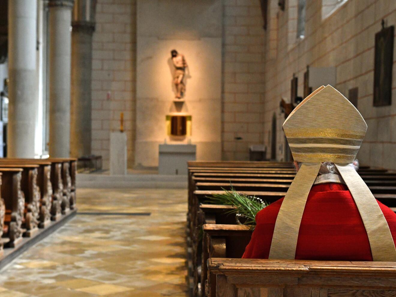 Palmsonntag im Augsburger Dom (Foto Nicolas Schnall pba) 12
