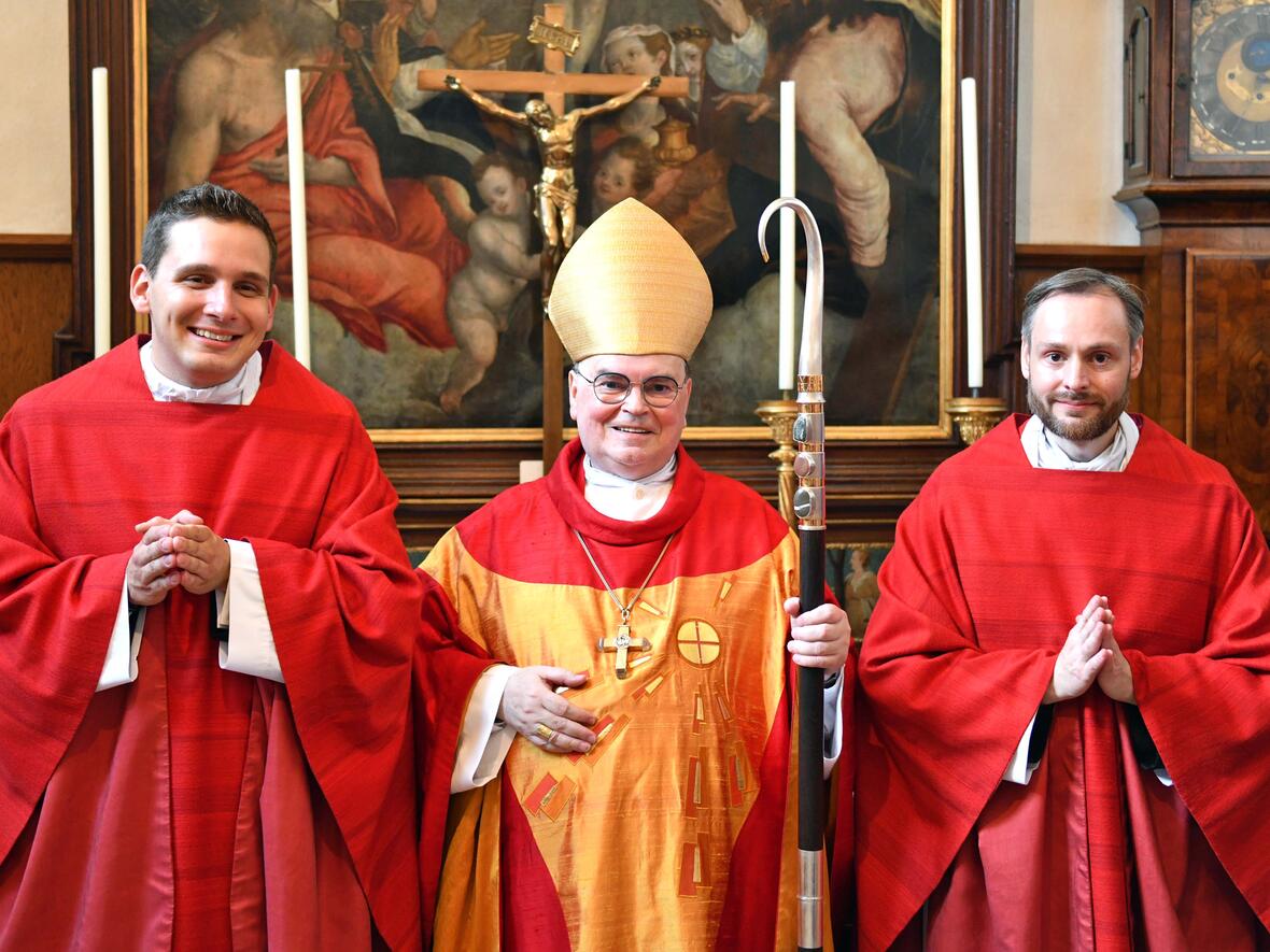 Priesterweihe im Augsburger Dom 2025 (Foto Nicolas Schnall pba) 28