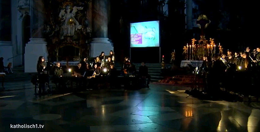 Boxbild Adonai Kreuzweg