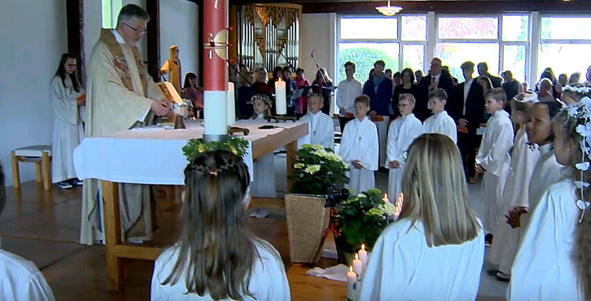 Boxbild Erstkommunion