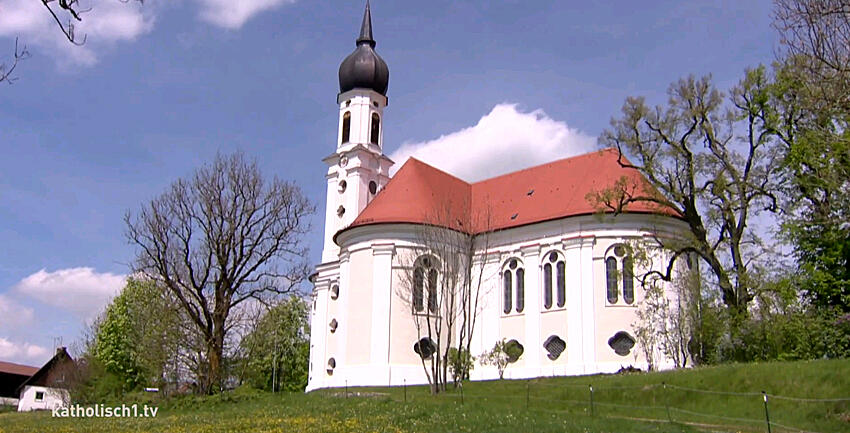 Boxbild Kirchenporträt Vilgertshofen