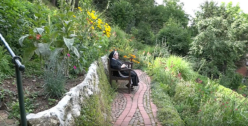 Boxbild Klostergarten