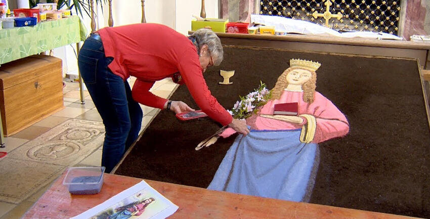 Erntedankaltar in Gundelfingen