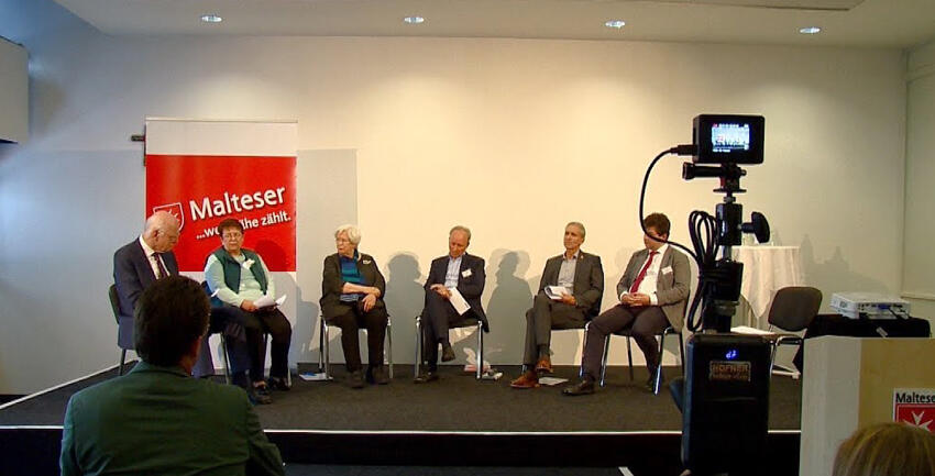 Malteser-Podiumsdiskussion zur Altersarmut