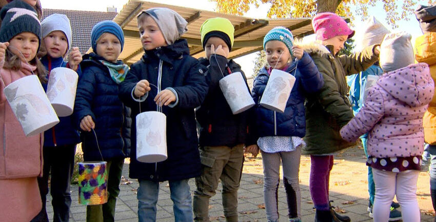 St. Martin im Kindergarten Baar-Ebenhausen