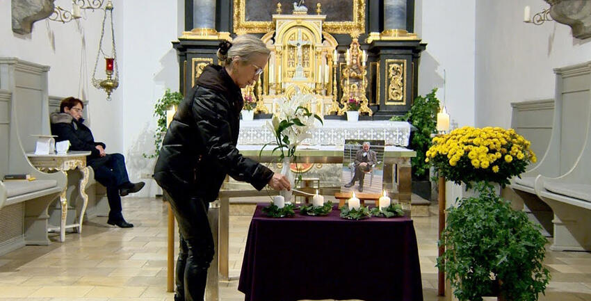 Trauergebet statt Sterberosenkranz
