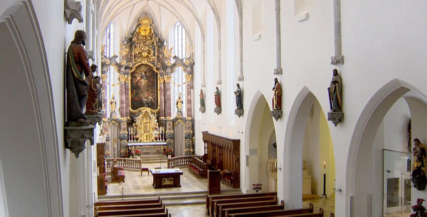 Boxbild Aichacher Stadtpfarrkirche