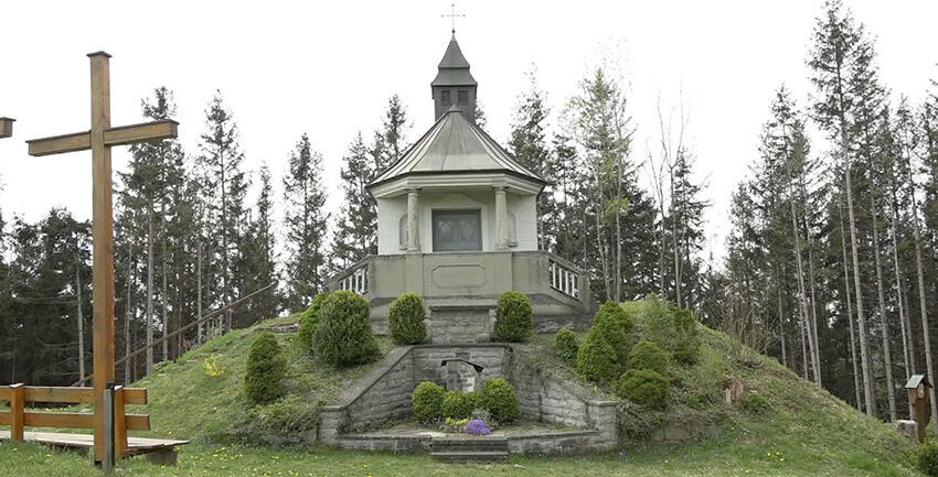 Ort des Gebets: Kapelle auf dem Kapf