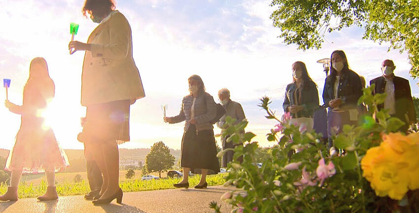 Boxbild Pfingsten Vesperbild