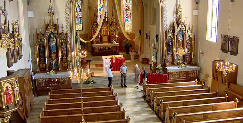 Boxbild Kirchenportrait Ehekirchen