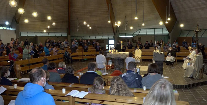 Auftakt Familienwallfahrt Assisi
