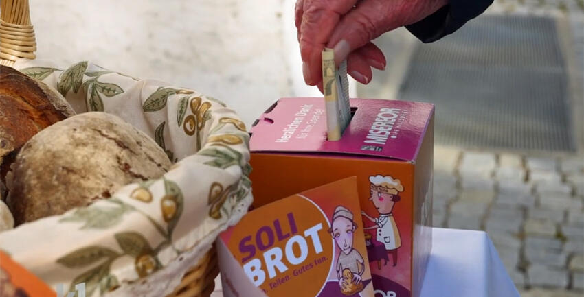 Solibrot backen in Gersthofen (katholisch1tv)