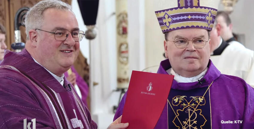 Neuer Wallfahrtsdirektor Dr. Michael Menzinger (katholisch1tv)