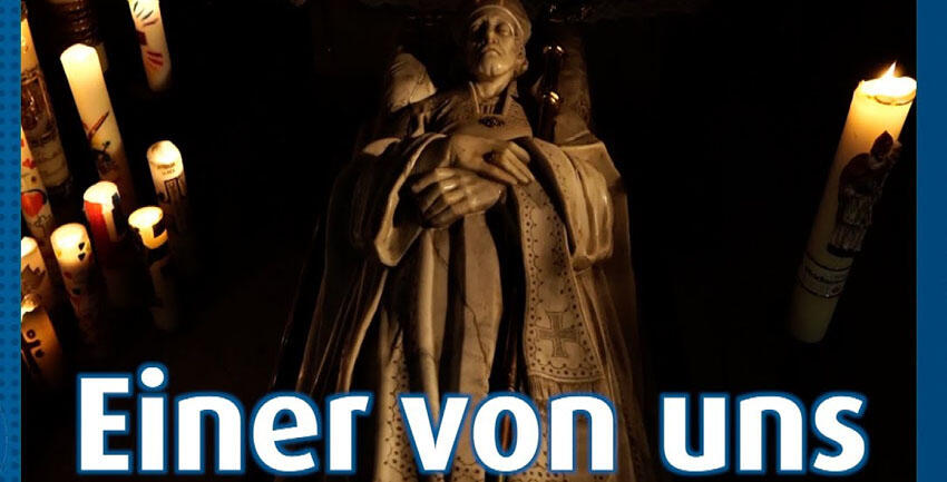 Einblick heiliger Ulrich von Augsburg