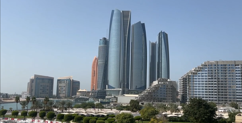 Besuch in Abu Dhabi