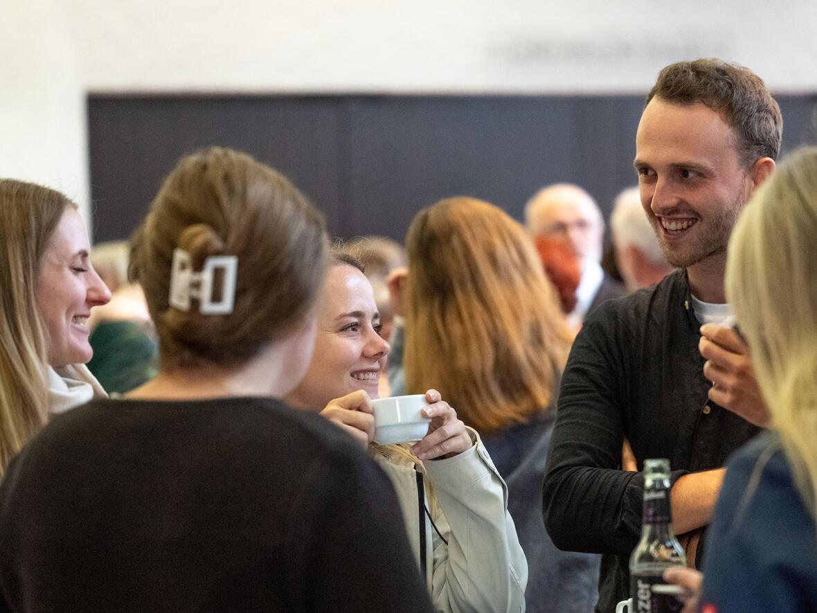 Gute Stimmung beim fünfzigjährigen Jubiläum der Berufsgruppe.