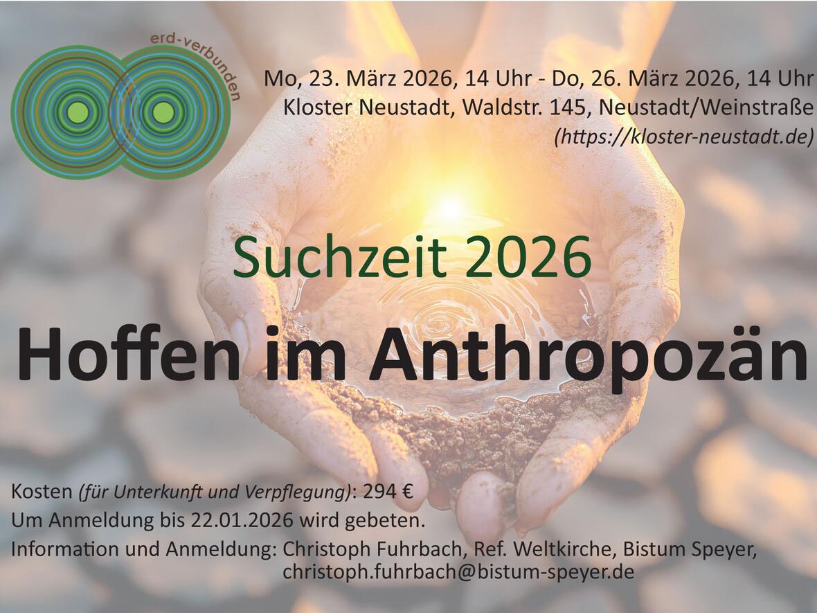 In der Suchzeit geht es um Hoffnung im Anthropozän. (Foto: Suchzeit)