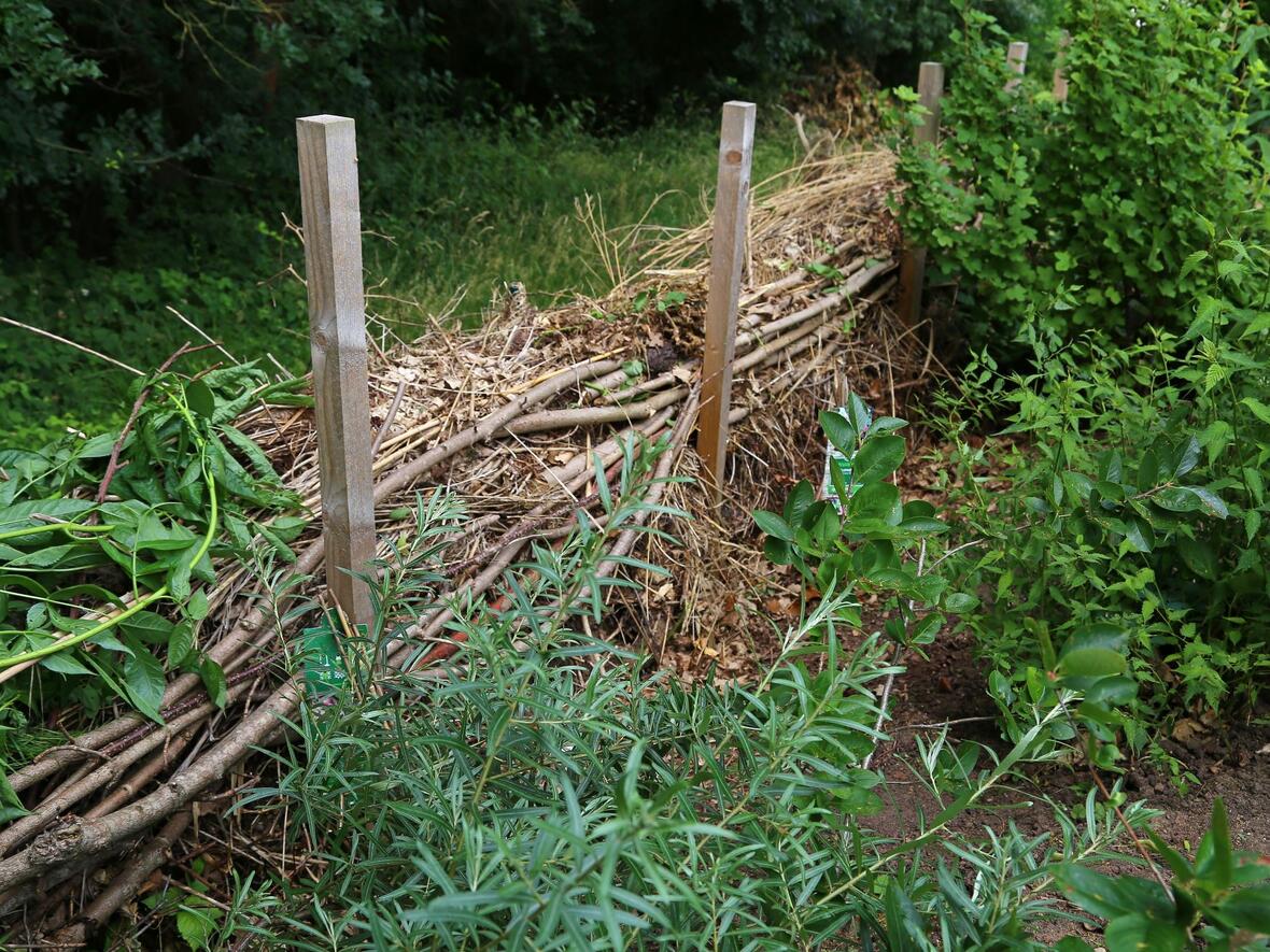 Wie wäre es mit einer Benjes-Hecke? (Foto: Peter Bria/LBV)