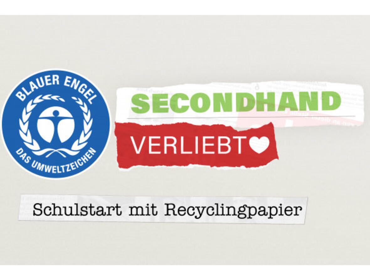 Papier mit dem Blauen Engel ist besser für die Umwelt (Grafik: Blauer Engel)