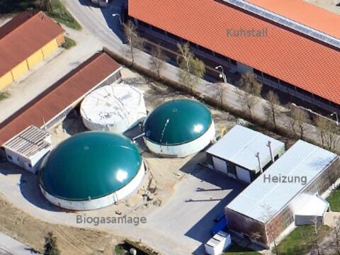 Energiezentrale mit Biogasanlage und Hackschnitzelheizung (Foto: St. Ottilien)